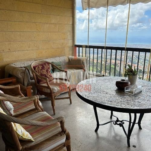 Apartment For Sale | Beit Mery | 230 sqm | Panoramic View | 3 Bed | 4 Bath | 2 Salons | Big Balcony | 2 Parking | Cave | On Deed | $360,000 | RUKUN 5